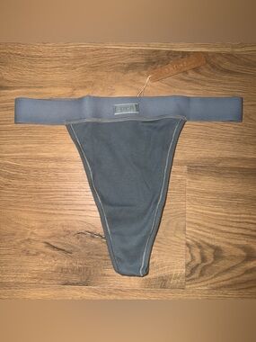 SKIMS Cotton Ribbed Thong